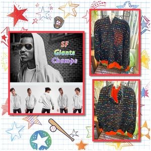 Wright Ditson San Francisco Giants Baseball Team’s Hoodie